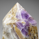 Genuine Polished Amethyst Crystal Point From Brazil // 3 lbs