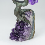 Custom Genuine Amethyst Clustered Gemstone Tree on Amethyst Matrix // The Protection Tree // v.6