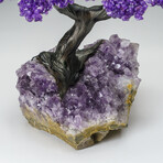 Custom Genuine Amethyst Clustered Gemstone Tree on Amethyst Matrix // The Protection Tree // v.3