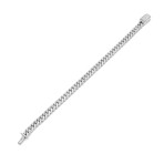 14K White Gold 7mm Cuban Diamond Bracelet // 7"-8" // New (#<Spreadsheet::Formula:0x00007fa6b4d6c948>)