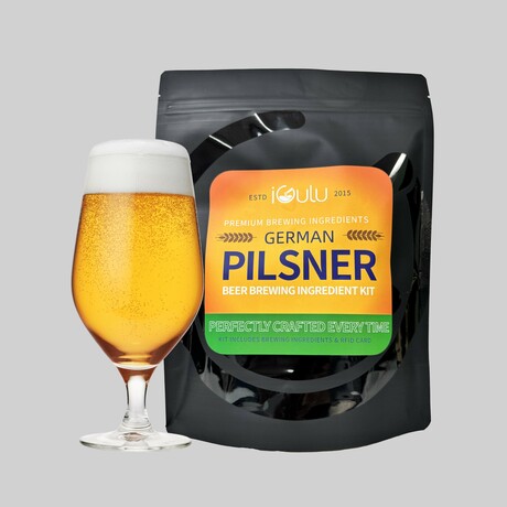 German Pilsner Beer Brewing Ingredient Kit // 5 Pack