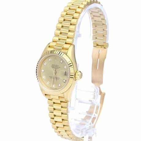 Rolex Ladies Datejust Diamond Automatic // RO-79178G // Pre-Owned