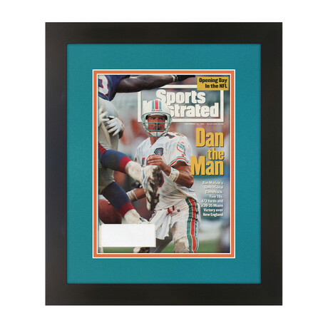 Dan Marino // Matted + Framed Sports Illustrated // September 12, 1994 Issue