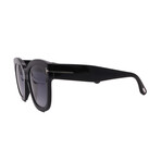 Tom Ford // FT0613/S 01D Women´s Square Sunglasses // Black + Grey Gradient