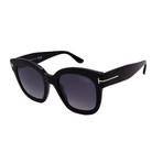 Tom Ford // FT0613/S 01D Women´s Square Sunglasses // Black + Grey Gradient