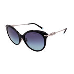 Tiffany // TF4189F 80019S Women´s Square Sunglasses // Black + Grey Gradient