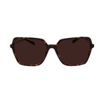 Versace // VE4396 108/13 Women´s Square Sunglasses // Dark Havana + Brown Gradient