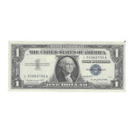 1957 A $ 1 Silver Certificate Up Ladder # L 95969798 A