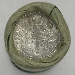 1960 D BU Dime roll