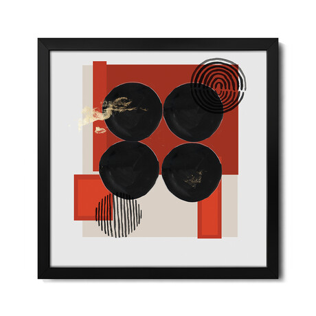 Fading Forms II Premium Framed Posters (16"H x 16"W x 1"D)