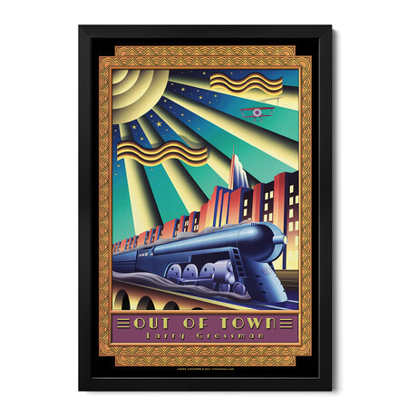 Out Of Town Premium Framed Posters (24"H x 16"W x 1"D)