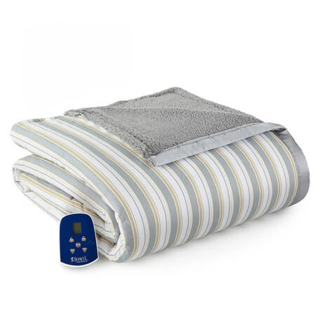 Micro Flannel® Reverse to Sherpa Electric Blanket (Twin // 84x62)