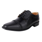 Bruce // Leather Brogue Oxfords Lace-Up Shoes // Black (US: 7)