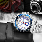 Stuhrling Original Brigadier Chronograph 3966 Diver Quartz // 3966.2