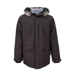 Duffy Parka Jacket // Black (EU M/US S)