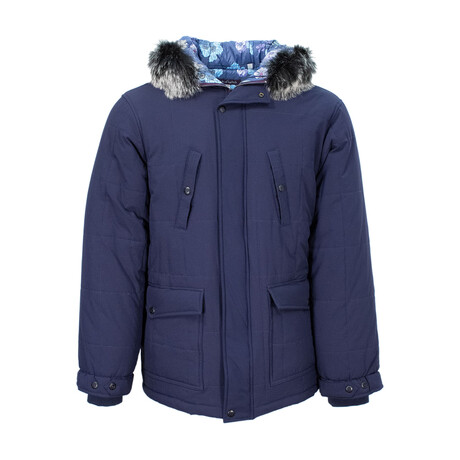 Duffy Parka Jacket // Navy Blue (EU S/US XS)