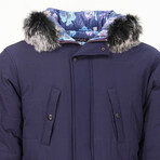 Duffy Parka Jacket // Navy Blue (EU S/US XS)