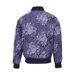 Don Reversible Jacket // Navy Blue + Purple Paisley (EU S/US XS)