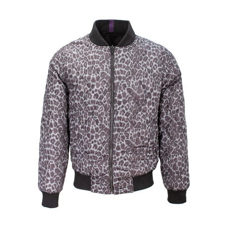 Don Reversible Jacket // Black + Leopard (EU S/US XS)