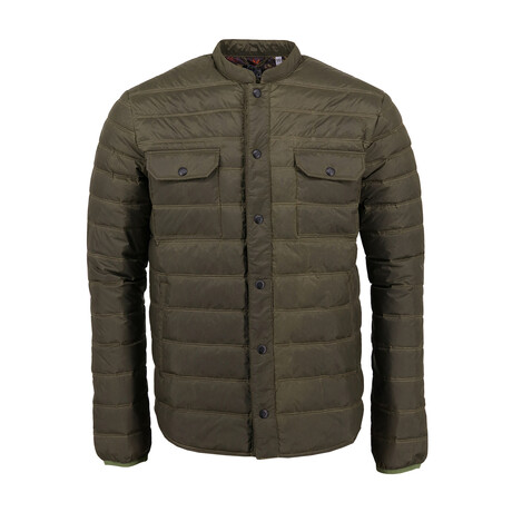 Mao Packable Waxdown Jacket // Olive (XS)