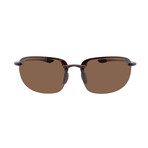 Maui Jim // Men's // H456-10 Hookipa Pilot Sunglasses // Tortoise + Brown Polarized