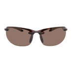 Maui Jim // Men's // H412-10 Banyans Pilot Sunglasses // Tortoise + Brown Polarized