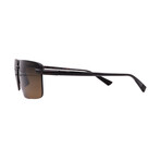 Maui Jim // Men's // HS626-10A Laulima Pilot Sunglasses // Dark Havana + Brown Polarized