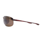 Maui Jim // Men's // H456-10 Hookipa Pilot Sunglasses // Tortoise + Brown Polarized