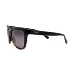 Maui Jim // Unisex // GS744-02T Starfish Square Sunglasses // Black + Grey