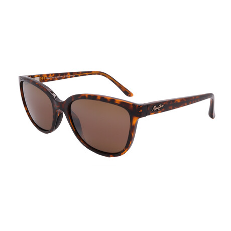 Maui Jim // Men's // H758-10 Honi Square Sunglasses // Dark Havana + Bronze Mirror Polarized