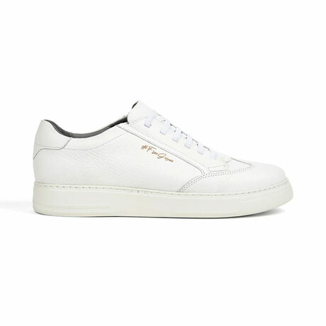 18's Laceless Low Top Garda Leather // White (US: 7)