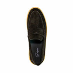 22's Penny Loafer Suede Sneaker // Brown (US: 10)