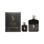 Men's Fragrance // Ralph Lauren // Polo Black 2 Pc Set // EDT Spray + Mini // 4.2 oz + 0.5 oz