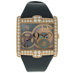 Harry Winston Avenue Squared Automatic // AVSQTZ38RR008 // Store Display