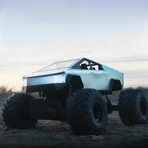 Remote Control Truck Off Road Car Vehicle 4WD Alloy Shell All Terrain