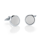 Stainless Steel // Golfball / Cufflinks