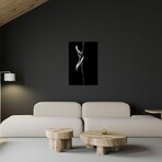Silhouette Of Nude Woman Print on Acrylic by Johan Swanepoel (16"H x 24"W x 0.25"D)
