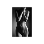 Nude Woman Bodyscape XXIV Print on Acrylic by Johan Swanepoel (16"H x 24"W x 0.25"D)