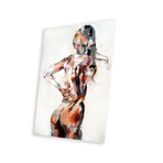 Back Study 6-18-19 Print on Acrylic by Thomas Donaldson (16"H x 24"W x 0.25"D)