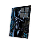 I Want To Lay On The Beach -Til Today Becomes Endless Tomorrows Print on Acrylic by Artist Ria (16"H x 24"W x 0.25"D)