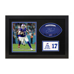 Josh Allen // Buffalo Bills // Framed Signable and Image // NFL Officialy Licensed