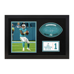 Tua Tagovailoa // Miami Dolphins // Framed Signable and Image // NFL Officialy Licensed