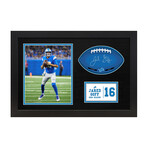 Jared Goff // Detroit Lions // Framed Signable and Image // NFL Officialy Licensed