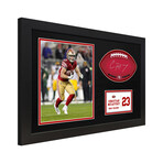 Christian McCaffrey // San Francisco 49ers // Framed Signable and Image // NFL Officialy Licensed