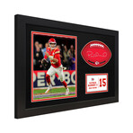 Patrick Mahomes II // Kansas City Chiefs // Framed Signable and Image // NFL Officialy Licensed