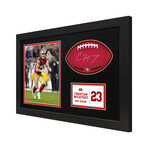 Christian McCaffrey // San Francisco 49ers // Framed Signable and Image // NFL Officialy Licensed