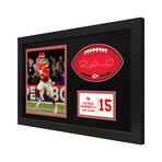 Patrick Mahomes II // Kansas City Chiefs // Framed Signable and Image // NFL Officialy Licensed