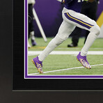 Justin Jefferson // Minnesota Vikings // Framed Signable and Image // NFL Officialy Licensed