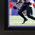 Lamar Jackson // Baltimore Ravens // Framed Signable and Image // NFL Officialy Licensed