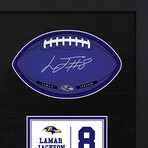 Lamar Jackson // Baltimore Ravens // Framed Signable and Image // NFL Officialy Licensed